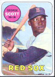 1969 Topps Baseball Cards      574     George Scott
